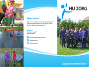 Wervende en informatieve folder NUzorg